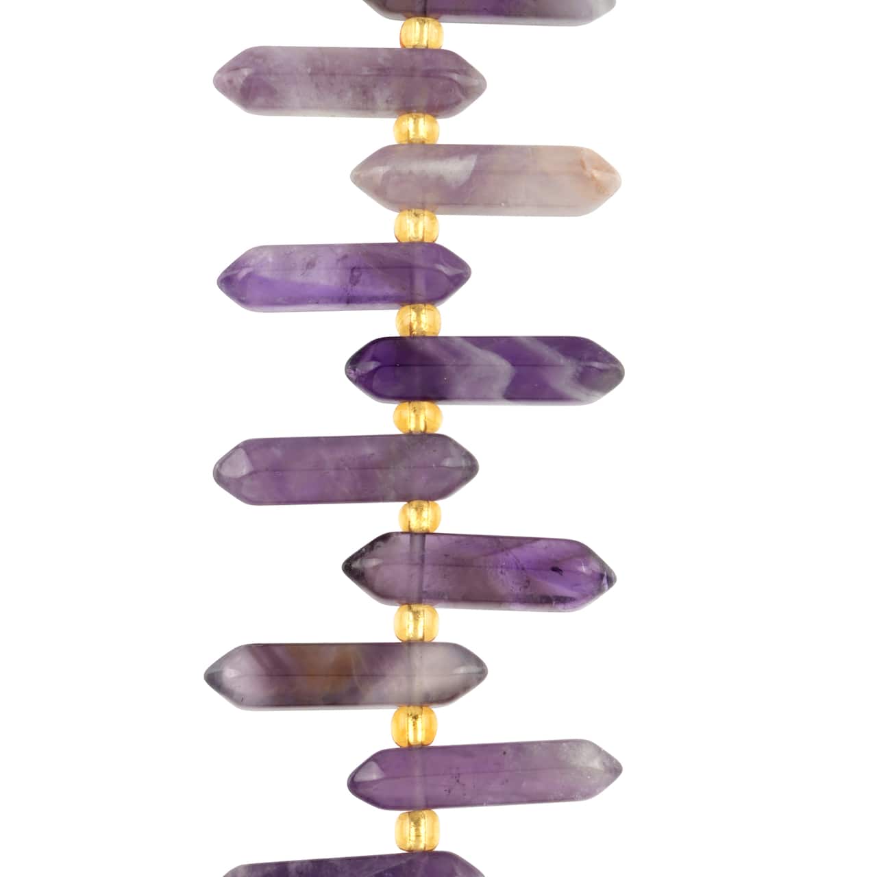 12 Packs: 14 ct. (168 total) Amethyst Spike Beads by Bead Landing™
